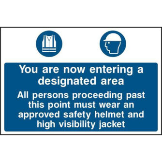 Designated approved clothing area
