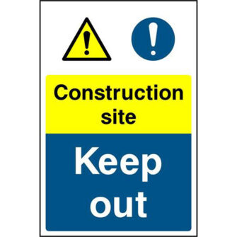 Construction site keep out