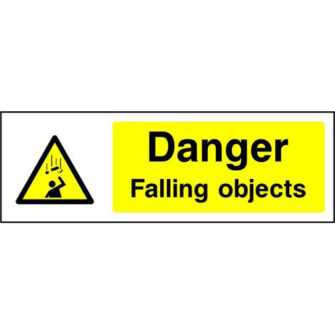 Danger Falling objects