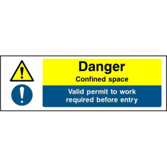Danger Confined space