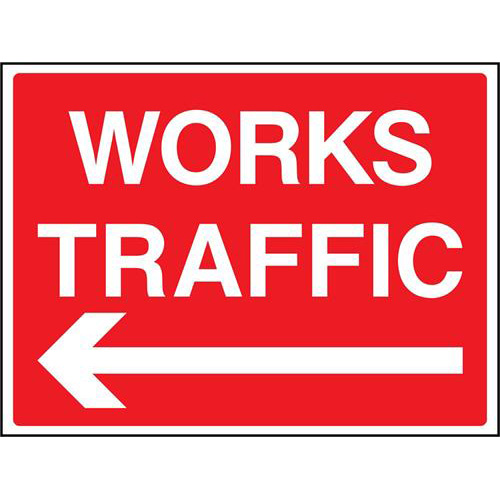 WORKS TRAFFIC 1 WORKS TRAFFIC