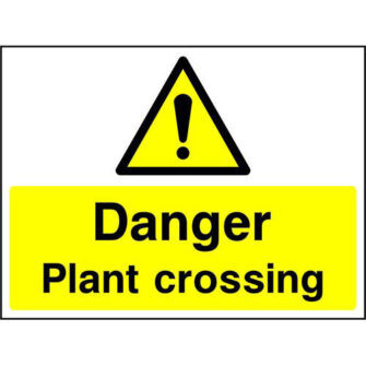 Danger Plant crossing