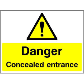 Concealed entrance