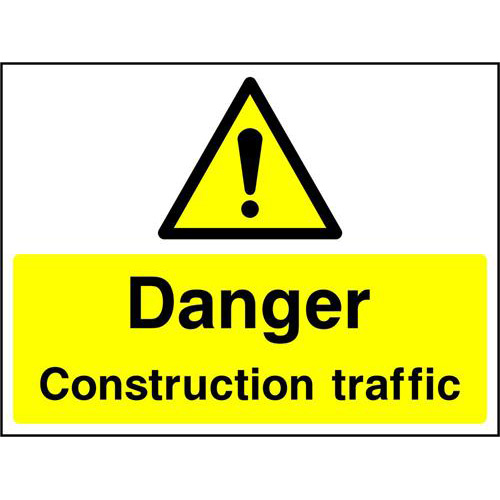 Danger Construction Traffic 1 Traffic