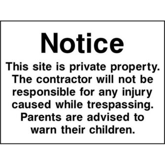 This site is private property