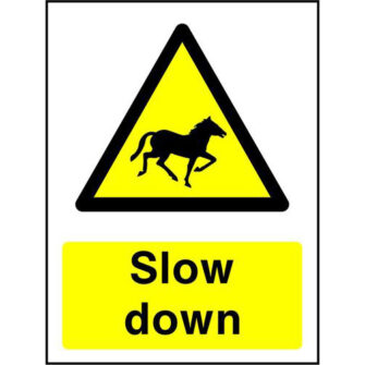 Slow down