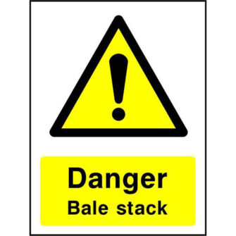 Danger Bale stack