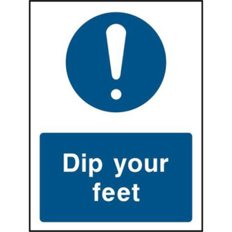 Dip your feet