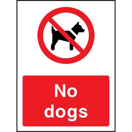 No dogs 1 No dogs