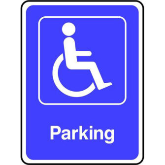 Disabled parking