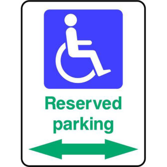 Reserved parking