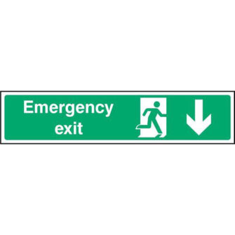 Emergency exit down