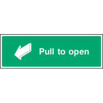 Pull to open