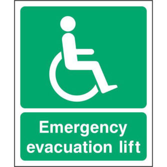 Emergency evacuation lift