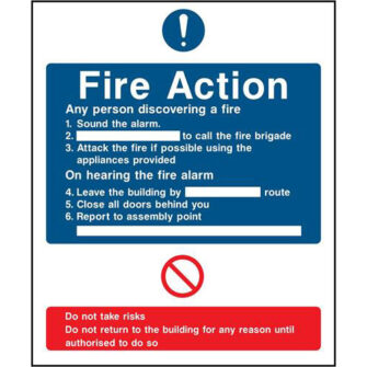 Fire Action List 1