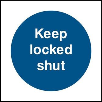 Keep locked shut