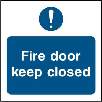Fire door keep closed