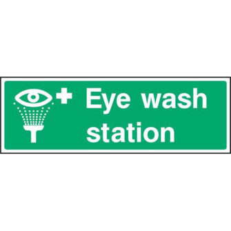 Eye wash station