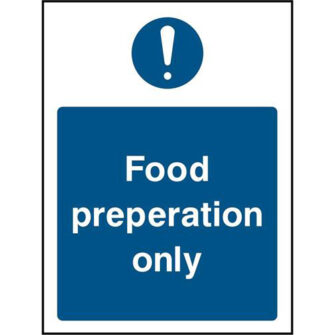 Food preperation only