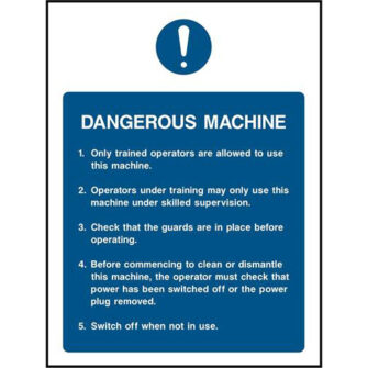 Dangerous machine list of points