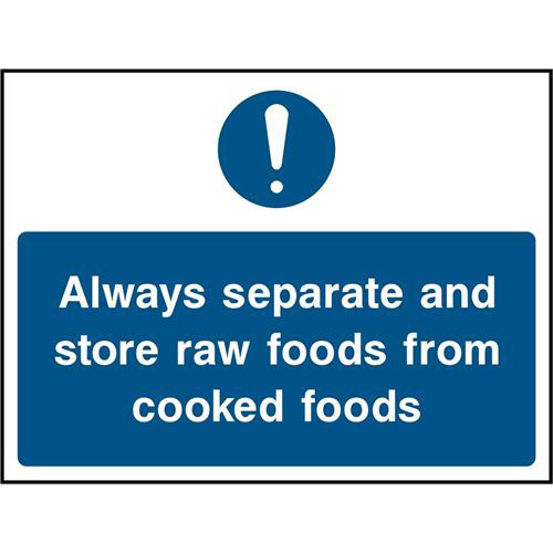 Store raw foods from cooked foods (landscape) 1 Store raw foods from cooked foods (landscape)