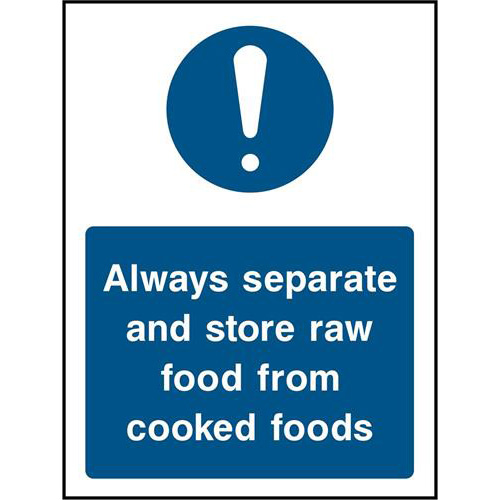 Store raw food from cooked foods 1 Store raw food from cooked foods