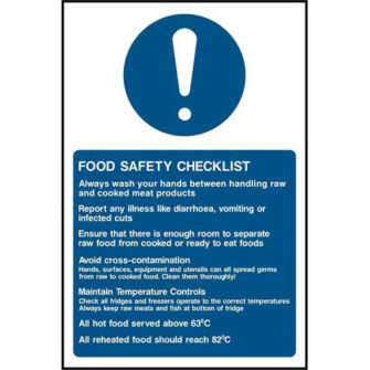 Food Safety Checklist