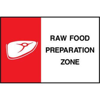 Raw Food preparation zone
