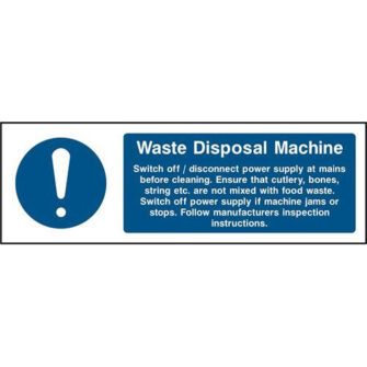 Waste Disposal Machine Rules