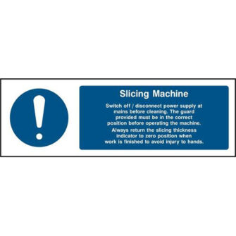 Slicing Machine Rules