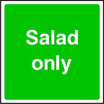 Salad only