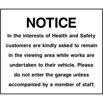 Health and Safety rules