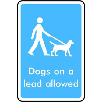 Dogs on a lead allowed