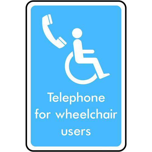Telephone for wheelchair users 1 Telephone for wheelchair users