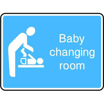 Baby changing room