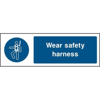 Wear safety harness