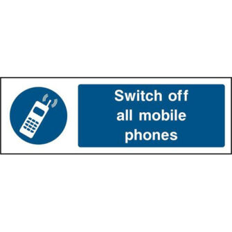 Switch off all mobile phones