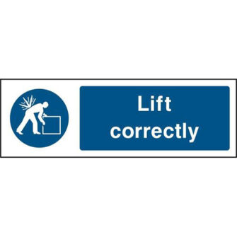 Lift correctly
