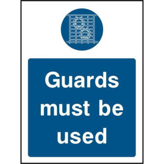 Guards must be used