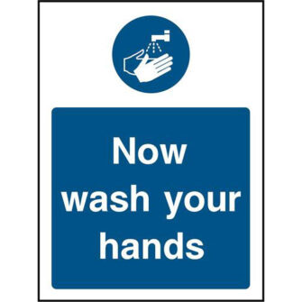 Now wash your hands