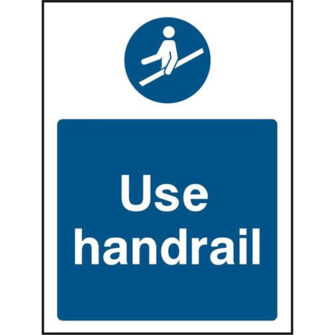 Use handrail