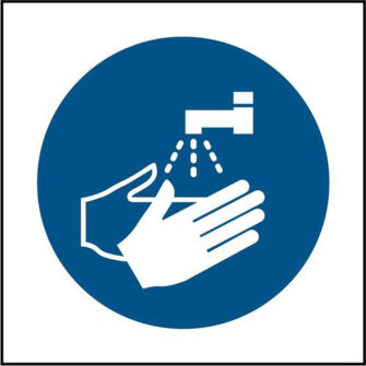 Washing hands (symbol only)