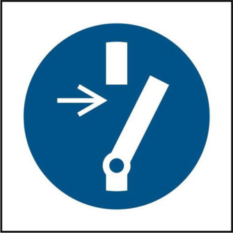 Break connection (symbol only)