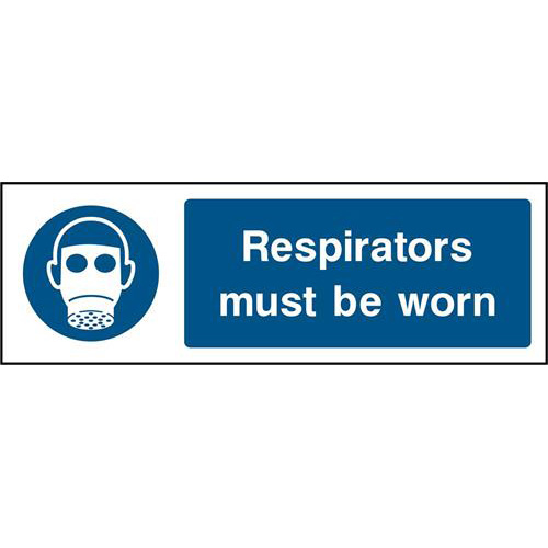 Respirators must be worn 1 Respirators must be worn