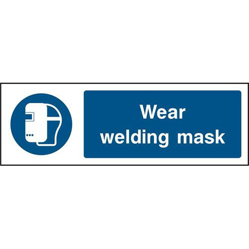 Wear welding mask 1 Wear welding mask
