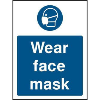 Wear face mask