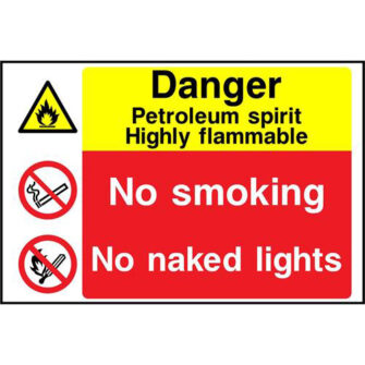 Danger Petroleum spirit