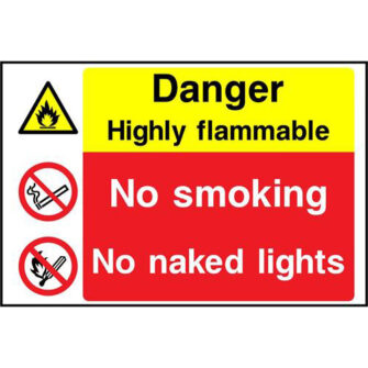 Danger Highly flammable