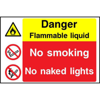 Danger Flammable liquid