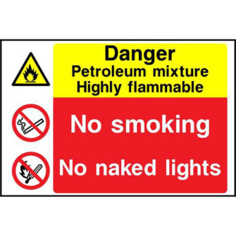 Danger Petroleum Mixture
